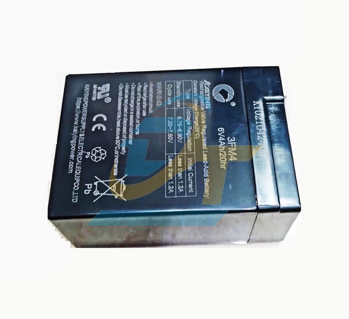 Ắc quy kh&ocirc; 6V 4Ah/20Hr KaiYing 3FM4  KAIYING | Gi&aacute; rẻ nhất - C&ocirc;ng Ty TNHH Thương Mại Dịch Vụ Đạt T&acirc;m
