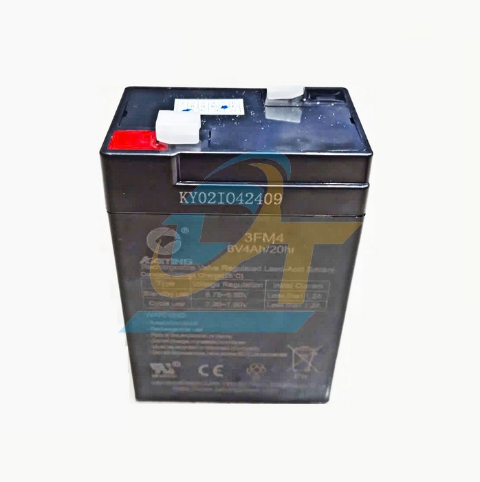 Ắc quy kh&ocirc; 6V 4Ah/20Hr KaiYing 3FM4  KAIYING | Gi&aacute; rẻ nhất - C&ocirc;ng Ty TNHH Thương Mại Dịch Vụ Đạt T&acirc;m