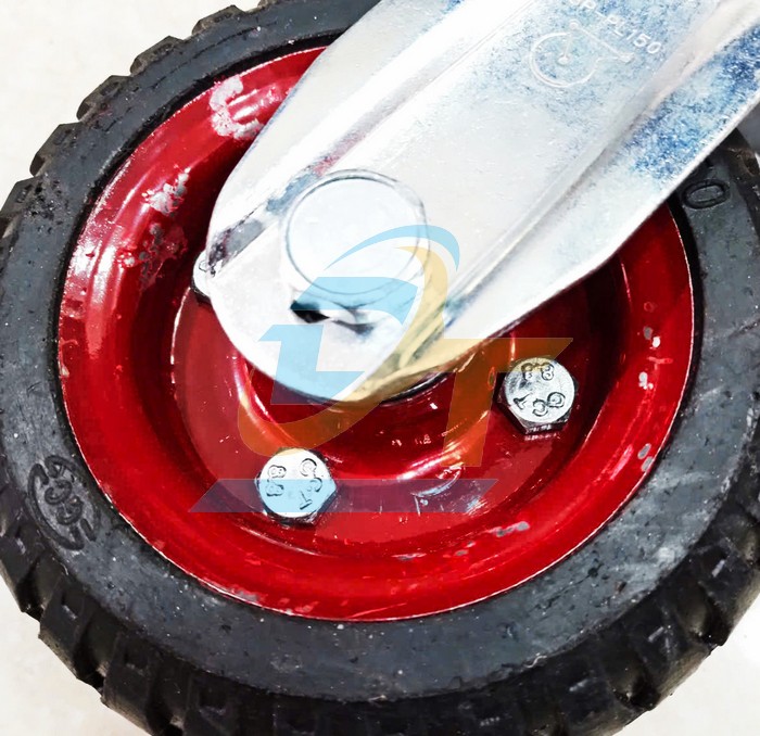 B&aacute;nh xe đẩy cao su m&acirc;m sắt 150x50 cố định  VietNam | Gi&aacute; rẻ nhất - C&ocirc;ng Ty TNHH Thương Mại Dịch Vụ Đạt T&acirc;m