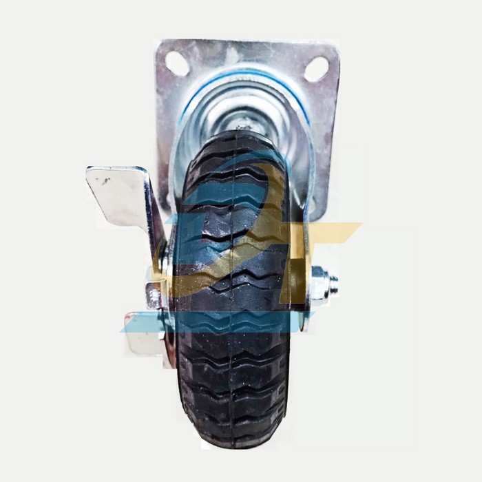 B&aacute;nh xe đẩy cao su m&acirc;m sắt c&oacute; kh&oacute;a 150x50 c&agrave;ng xoay  VietNam | Gi&aacute; rẻ nhất - C&ocirc;ng Ty TNHH Thương Mại Dịch Vụ Đạt T&acirc;m