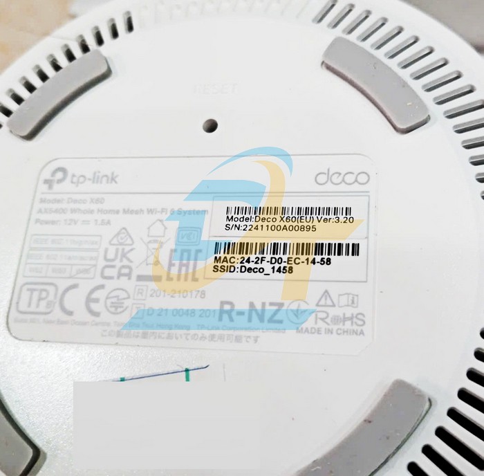 Bộ ph&aacute;t Wifi 6 Mesh Deco X60 (3-pack) TP-Link AX5400  TP-Link | Gi&aacute; rẻ nhất - C&ocirc;ng Ty TNHH Thương Mại Dịch Vụ Đạt T&acirc;m