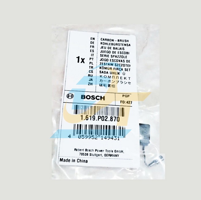 Chổi than m&aacute;y m&agrave;i E74 Bosch 1619P02870  Bosch | Gi&aacute; rẻ nhất - C&ocirc;ng Ty TNHH Thương Mại Dịch Vụ Đạt T&acirc;m