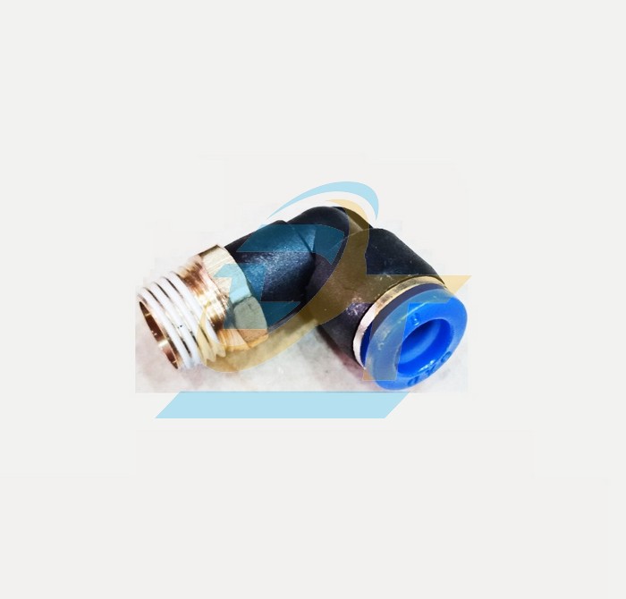 Co nối hơi chữ L phi 8mm - Ren ngo&agrave;i 13mm China PL8-02  China | Gi&aacute; rẻ nhất - C&ocirc;ng Ty TNHH Thương Mại Dịch Vụ Đạt T&acirc;m