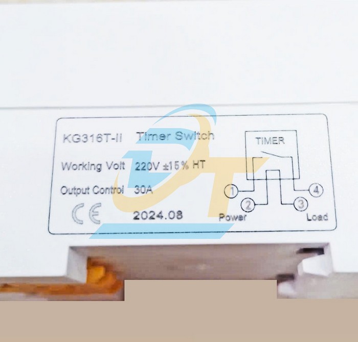 C&ocirc;ng tắc hẹn giờ điện tử (Timer) 30A 220V KG316T-II  China | Gi&aacute; rẻ nhất - C&ocirc;ng Ty TNHH Thương Mại Dịch Vụ Đạt T&acirc;m