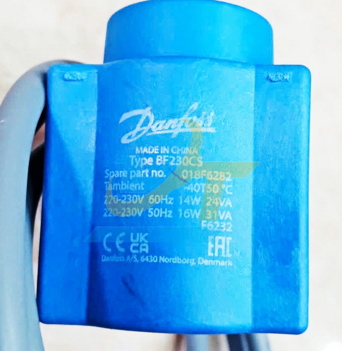 Cuộn coil van điện từ 10W Danfoss 018F6282  DANFOSS | Gi&aacute; rẻ nhất - C&ocirc;ng Ty TNHH Thương Mại Dịch Vụ Đạt T&acirc;m