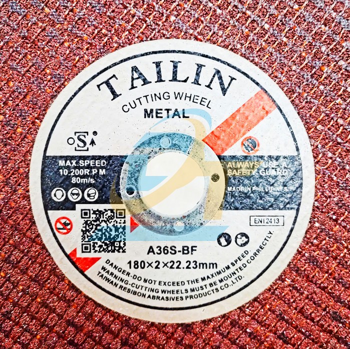 Đ&aacute; cắt sắt Tailin A36S 180x2x22  TAILIN | Gi&aacute; rẻ nhất - C&ocirc;ng Ty TNHH Thương Mại Dịch Vụ Đạt T&acirc;m