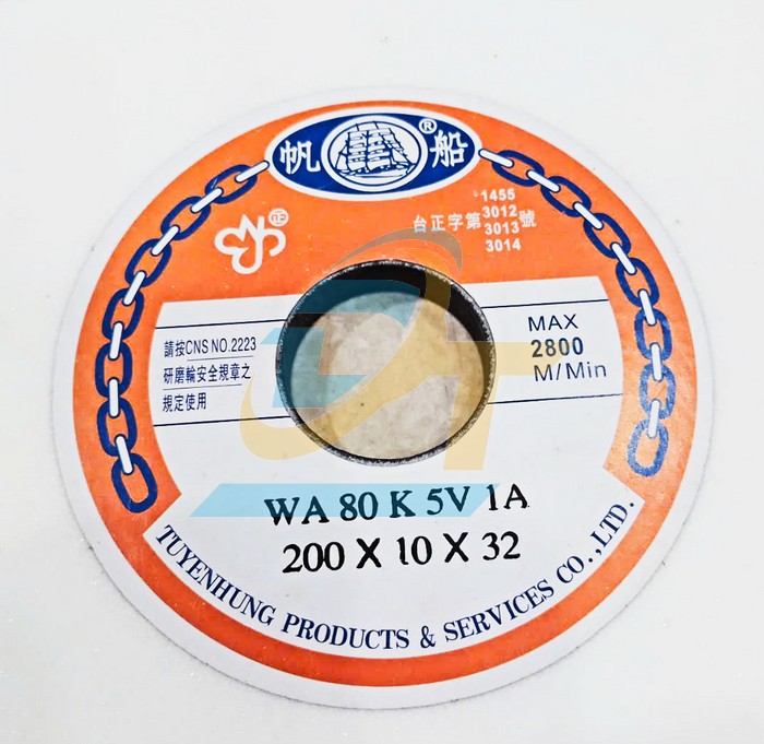 Đ&aacute; m&agrave;i trắng WA 80 K 5V 1A Tuy&ecirc;n Hưng 200x10x32  VietNam | Gi&aacute; rẻ nhất - C&ocirc;ng Ty TNHH Thương Mại Dịch Vụ Đạt T&acirc;m