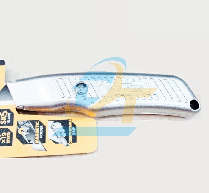 Dao rọc giấy lưỡi liền c&aacute;n nh&ocirc;m 61x19mm Tolsen 30108  Tolsen | Gi&aacute; rẻ nhất - C&ocirc;ng Ty TNHH Thương Mại Dịch Vụ Đạt T&acirc;m