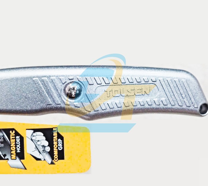 Dao rọc giấy lưỡi liền c&aacute;n nh&ocirc;m 61x19mm Tolsen 30108  Tolsen | Gi&aacute; rẻ nhất - C&ocirc;ng Ty TNHH Thương Mại Dịch Vụ Đạt T&acirc;m