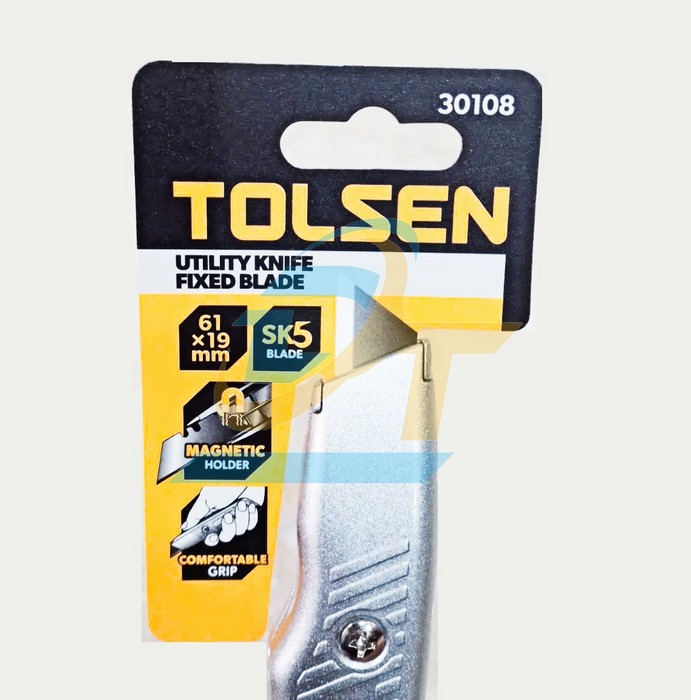 Dao rọc giấy lưỡi liền c&aacute;n nh&ocirc;m 61x19mm Tolsen 30108  Tolsen | Gi&aacute; rẻ nhất - C&ocirc;ng Ty TNHH Thương Mại Dịch Vụ Đạt T&acirc;m