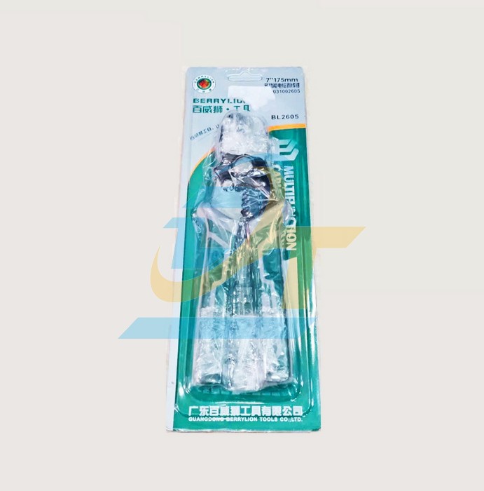 K&igrave;m tuốt d&acirc;y điện đa năng 7"/175mm Berrylion 031002605  Berrylion | Gi&aacute; rẻ nhất - C&ocirc;ng Ty TNHH Thương Mại Dịch Vụ Đạt T&acirc;m