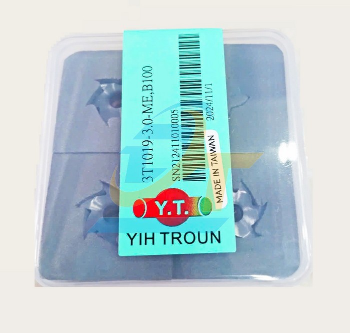 Mảnh dao phay r&atilde;nh chữ T Yih Troun 3T1019-3.0-ME B100  YIH-TROUN | Gi&aacute; rẻ nhất - C&ocirc;ng Ty TNHH Thương Mại Dịch Vụ Đạt T&acirc;m