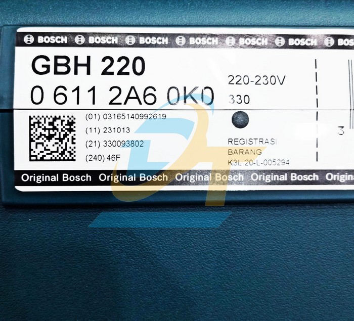 M&aacute;y khoan b&uacute;a 720W Bosch GBH 220  Bosch | Gi&aacute; rẻ nhất - C&ocirc;ng Ty TNHH Thương Mại Dịch Vụ Đạt T&acirc;m