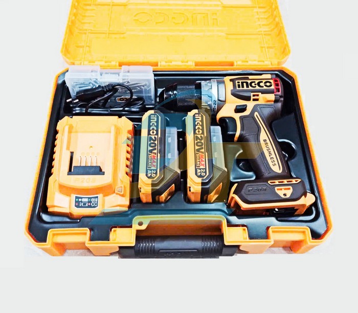 M&aacute;y khoan b&uacute;a d&ugrave;ng pin 20V Ingco CIDLI20602 (K&egrave;m 2 Pin + 1 Sạc)  INGCO | Gi&aacute; rẻ nhất - C&ocirc;ng Ty TNHH Thương Mại Dịch Vụ Đạt T&acirc;m
