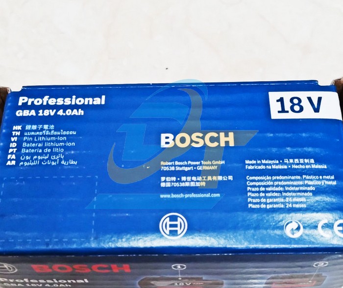 Pin GBA 18V 4.0Ah Li-Ion Bosch 1600A00163 1600A00163 Bosch | Gi&aacute; rẻ nhất - C&ocirc;ng Ty TNHH Thương Mại Dịch Vụ Đạt T&acirc;m