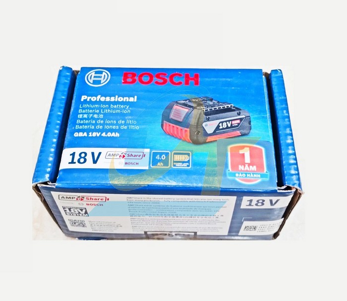 Pin GBA 18V 4.0Ah Li-Ion Bosch 1600A00163 1600A00163 Bosch | Gi&aacute; rẻ nhất - C&ocirc;ng Ty TNHH Thương Mại Dịch Vụ Đạt T&acirc;m
