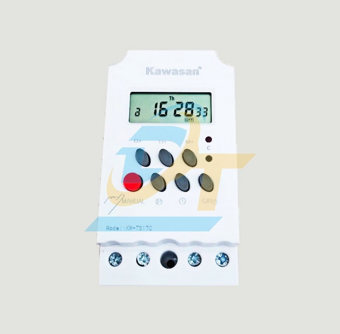 C&ocirc;ng tắc hẹn giờ kỹ thuật số Timer 24h Kawasan KW-TS17C  KAWASAN | Gi&aacute; rẻ nhất - C&ocirc;ng Ty TNHH Thương Mại Dịch Vụ Đạt T&acirc;m