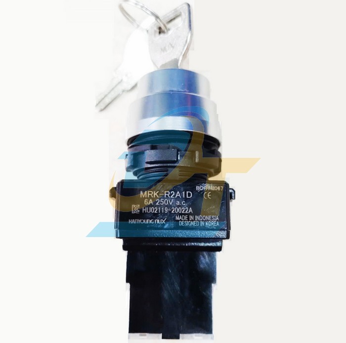 C&ocirc;ng tắc xoay 2 vị tr&iacute; c&oacute; ch&igrave;a kh&oacute;a phi 22 Hanyoung MRK-R2A1D MRK-R2A1D Hanyoung | Gi&aacute; rẻ nhất - C&ocirc;ng Ty TNHH Thương Mại Dịch Vụ Đạt T&acirc;m