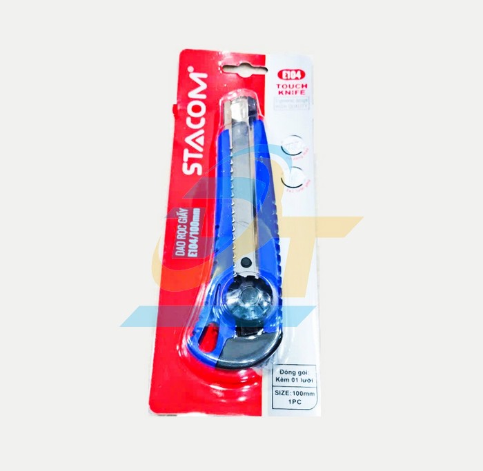 Dao rọc giấy 18mm kh&oacute;a vặn Stacom E104  STACOM | Gi&aacute; rẻ nhất - C&ocirc;ng Ty TNHH Thương Mại Dịch Vụ Đạt T&acirc;m