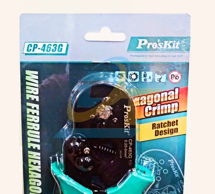 K&igrave;m bấm cos pin rỗng 0.25-6mm2  Pro'skit CP-463G  Pro'skit | Gi&aacute; rẻ nhất - C&ocirc;ng Ty TNHH Thương Mại Dịch Vụ Đạt T&acirc;m