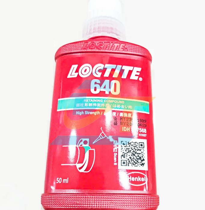 Keo kh&oacute;a ren Loctite 640 50ml  Loctite | Gi&aacute; rẻ nhất - C&ocirc;ng Ty TNHH Thương Mại Dịch Vụ Đạt T&acirc;m