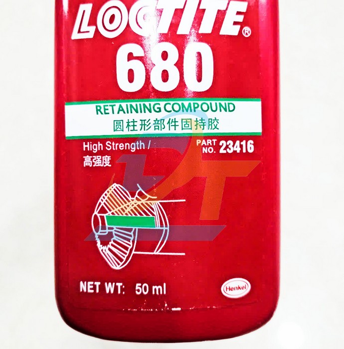 Keo kh&oacute;a ren Loctite 680 50ml  Loctite | Gi&aacute; rẻ nhất - C&ocirc;ng Ty TNHH Thương Mại Dịch Vụ Đạt T&acirc;m