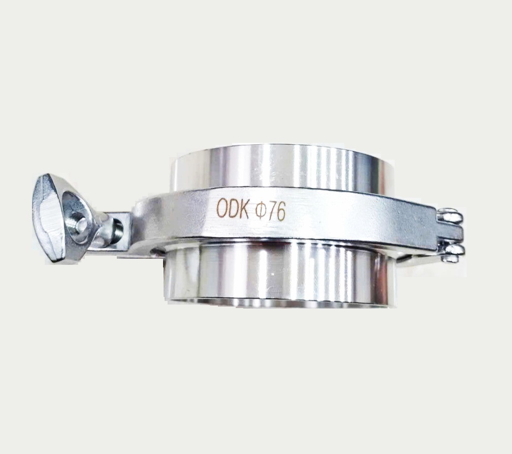 Khớp nối nhanh Clamp vi sinh inox 304 D76  VietNam | Gi&aacute; rẻ nhất - C&ocirc;ng Ty TNHH Thương Mại Dịch Vụ Đạt T&acirc;m