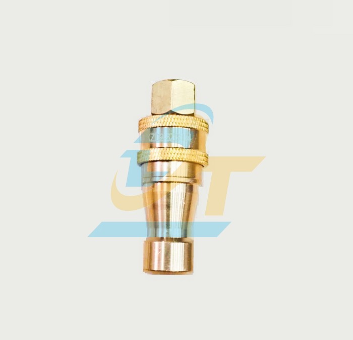 Khớp nối nhanh thủy lực đồng thau KZD 1/4" - 13mm (Đực - C&aacute;i)  China | Gi&aacute; rẻ nhất - C&ocirc;ng Ty TNHH Thương Mại Dịch Vụ Đạt T&acirc;m