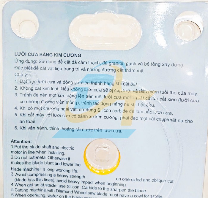 Lưỡi cắt gạch chống rung Rồng V&agrave;ng 105x20/16  VietNam | Gi&aacute; rẻ nhất - C&ocirc;ng Ty TNHH Thương Mại Dịch Vụ Đạt T&acirc;m