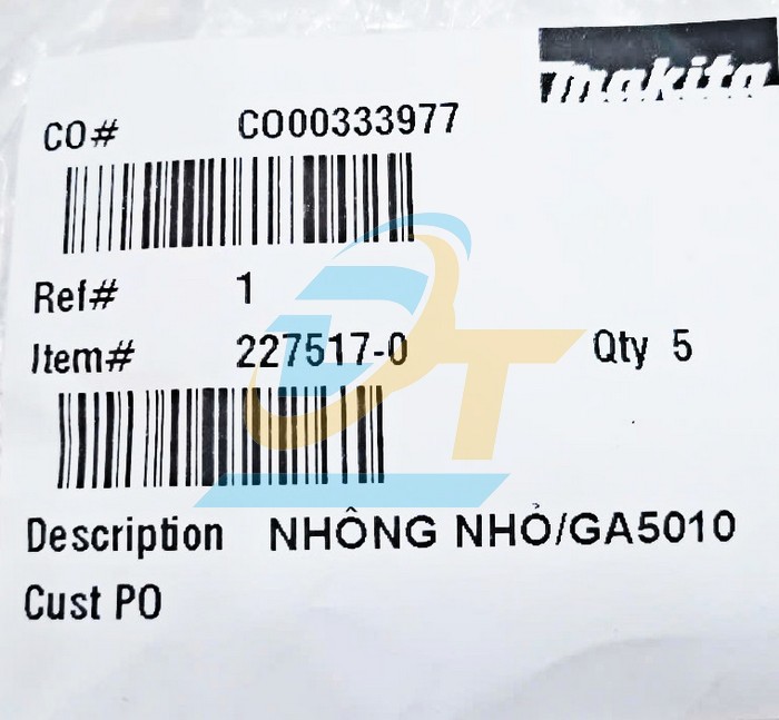 Nh&ocirc;ng nhỏ m&aacute;y m&agrave;i g&oacute;c GA5010 Makita 227517-0  Makita | Gi&aacute; rẻ nhất - C&ocirc;ng Ty TNHH Thương Mại Dịch Vụ Đạt T&acirc;m