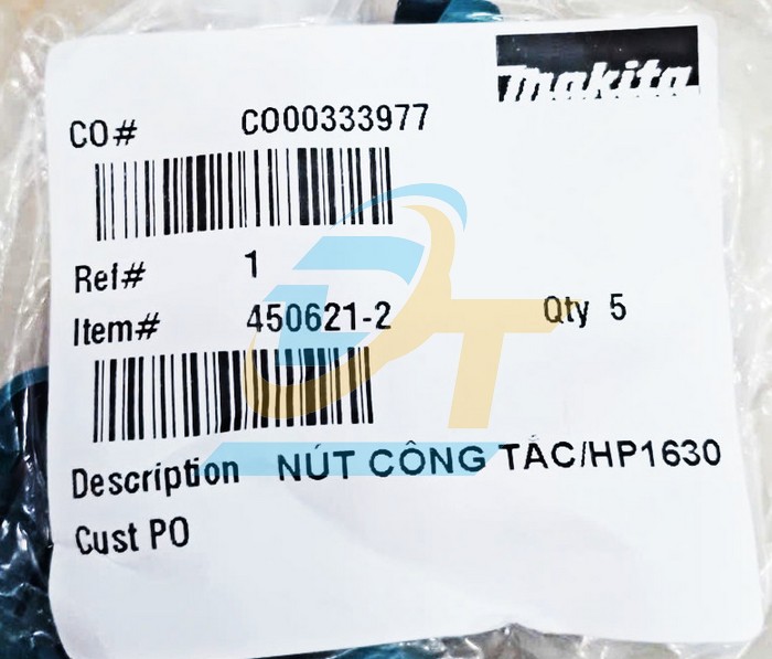 N&uacute;t c&ocirc;ng tắc m&aacute;y khoan HP1630 Makita 450621-2  Makita | Gi&aacute; rẻ nhất - C&ocirc;ng Ty TNHH Thương Mại Dịch Vụ Đạt T&acirc;m