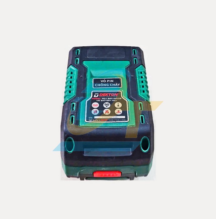 Pin Li-ion 21V 6.0Ah Dekton M21-B6015PLUS  DEKTON | Gi&aacute; rẻ nhất - C&ocirc;ng Ty TNHH Thương Mại Dịch Vụ Đạt T&acirc;m