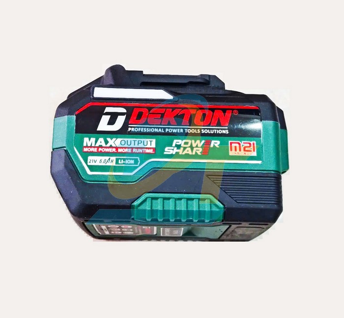 Pin Li-ion 21V 6.0Ah Dekton M21-B6015PLUS  DEKTON | Gi&aacute; rẻ nhất - C&ocirc;ng Ty TNHH Thương Mại Dịch Vụ Đạt T&acirc;m