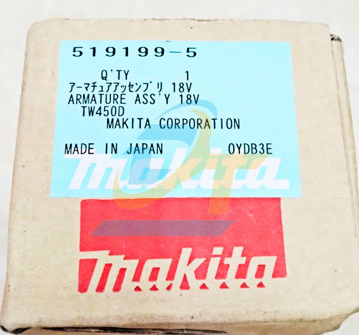 Rotor m&aacute;y siết bu l&ocirc;ng DTW450 Makita 519199-5  Makita | Gi&aacute; rẻ nhất - C&ocirc;ng Ty TNHH Thương Mại Dịch Vụ Đạt T&acirc;m
