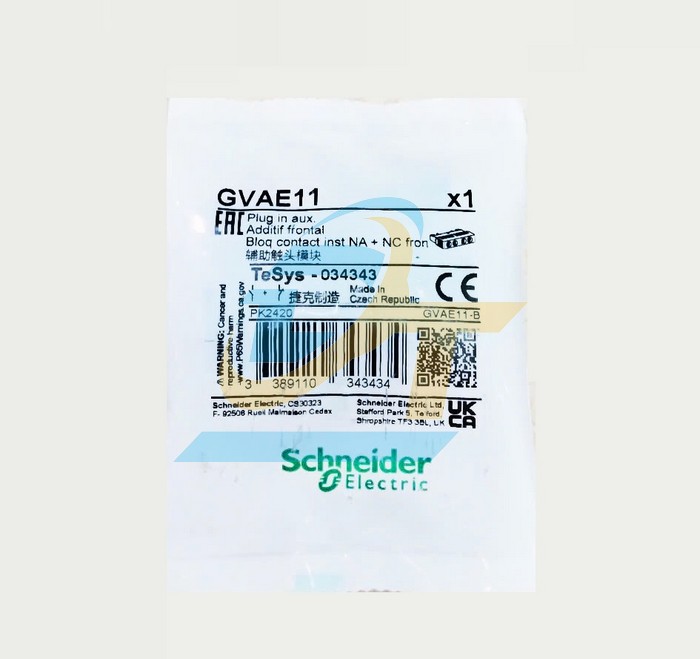 Tiếp điểm phụ Schneider GVAE11  SCHNEIDER | Gi&aacute; rẻ nhất - C&ocirc;ng Ty TNHH Thương Mại Dịch Vụ Đạt T&acirc;m