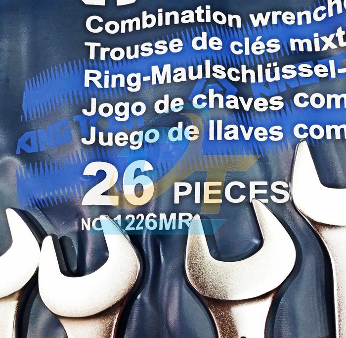 Bộ cờ l&ecirc; v&ograve;ng miệng 26 chi tiết 6-32mm Kingtony 1226MR 1226MR KingTony | Gi&aacute; rẻ nhất - C&ocirc;ng Ty TNHH Thương Mại Dịch Vụ Đạt T&acirc;m