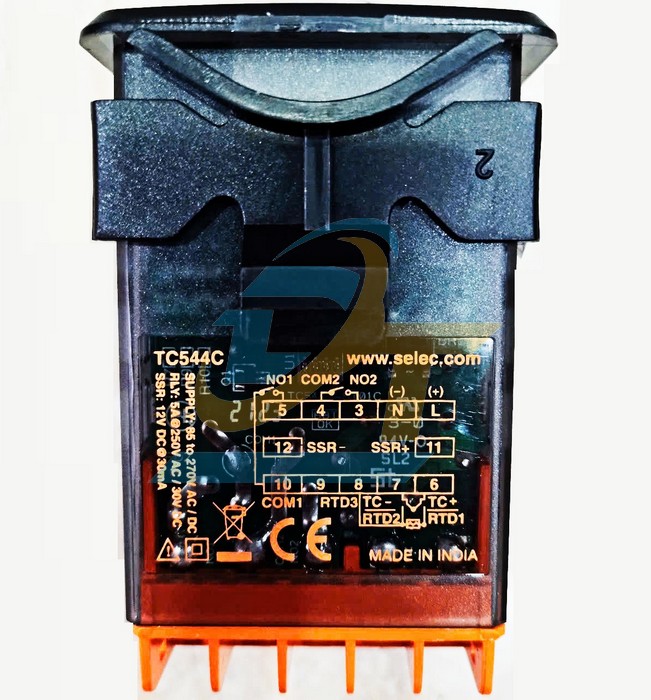 Bộ điều khiển nhiệt độ 48x48mm Selec TC544C  SELEC | Gi&aacute; rẻ nhất - C&ocirc;ng Ty TNHH Thương Mại Dịch Vụ Đạt T&acirc;m