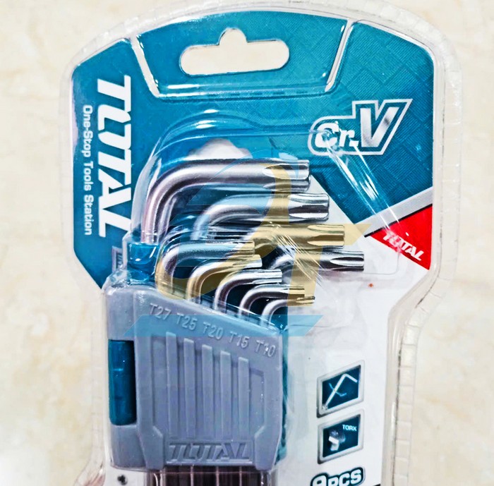 Bộ lục gi&aacute;c b&ocirc;ng 9 chi tiết T10-T50 Total THT106392  Total | Gi&aacute; rẻ nhất - C&ocirc;ng Ty TNHH Thương Mại Dịch Vụ Đạt T&acirc;m