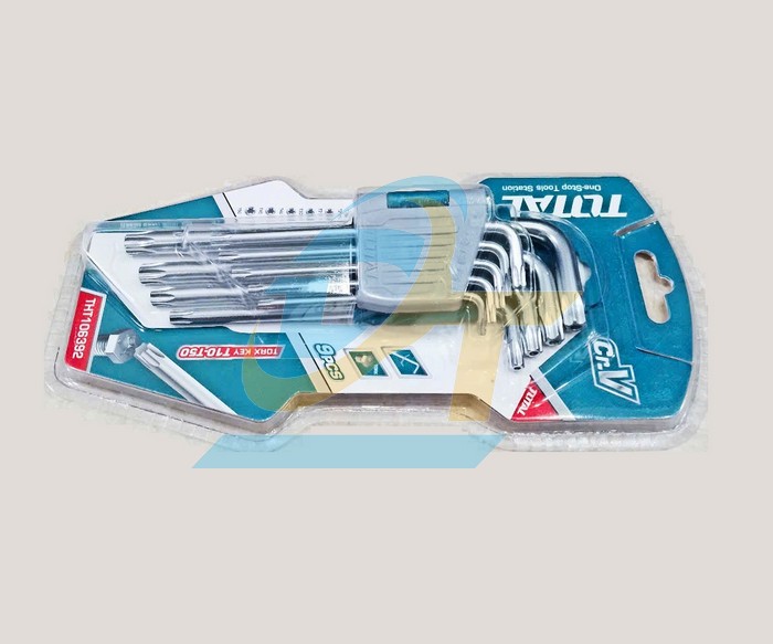 Bộ lục gi&aacute;c b&ocirc;ng 9 chi tiết T10-T50 Total THT106392  Total | Gi&aacute; rẻ nhất - C&ocirc;ng Ty TNHH Thương Mại Dịch Vụ Đạt T&acirc;m