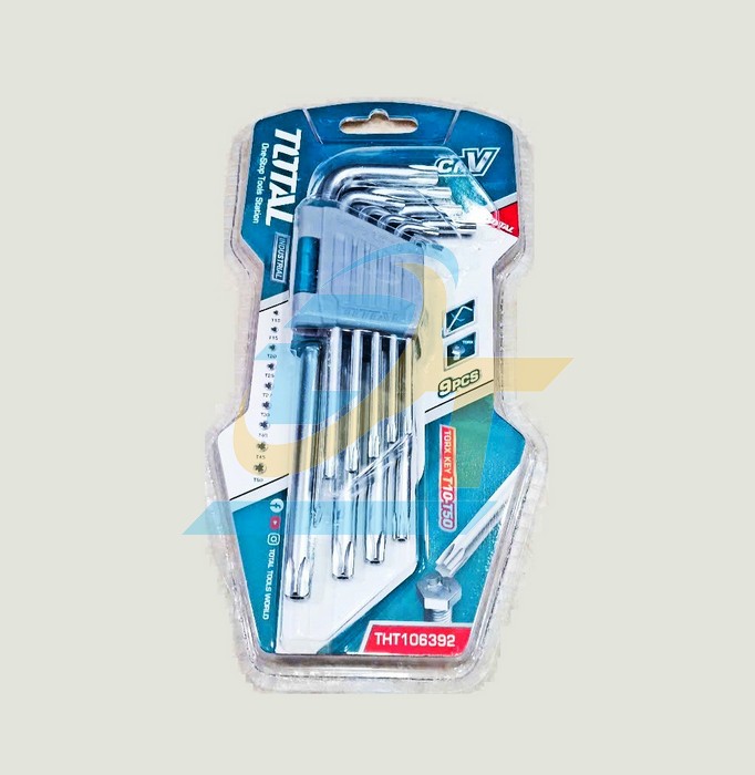 Bộ lục gi&aacute;c b&ocirc;ng 9 chi tiết T10-T50 Total THT106392  Total | Gi&aacute; rẻ nhất - C&ocirc;ng Ty TNHH Thương Mại Dịch Vụ Đạt T&acirc;m