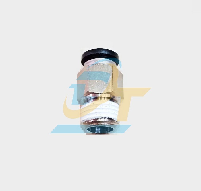 Đầu nối hơi thẳng ren ngo&agrave;i 13 ống 8 Airtac PC802D PC802D Airtac | Gi&aacute; rẻ nhất - C&ocirc;ng Ty TNHH Thương Mại Dịch Vụ Đạt T&acirc;m