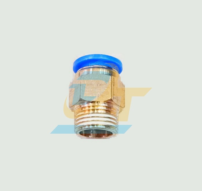 Đầu nối hơi thẳng ren ngo&agrave;i 17 ống 12 China PC12-03  China | Gi&aacute; rẻ nhất - C&ocirc;ng Ty TNHH Thương Mại Dịch Vụ Đạt T&acirc;m
