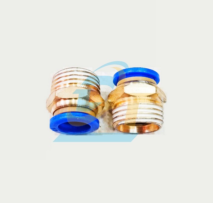 Đầu nối hơi thẳng ren ngo&agrave;i 21 ống 12 China PC12-04  China | Gi&aacute; rẻ nhất - C&ocirc;ng Ty TNHH Thương Mại Dịch Vụ Đạt T&acirc;m