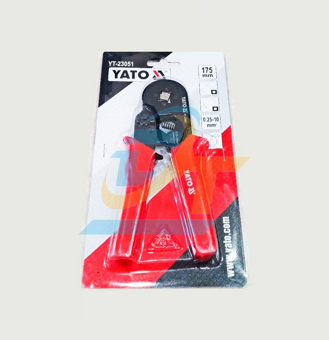 K&igrave;m bấm cos pin rỗng 0.25-10mm2 Yato YT-23051  YaTo | Gi&aacute; rẻ nhất - C&ocirc;ng Ty TNHH Thương Mại Dịch Vụ Đạt T&acirc;m