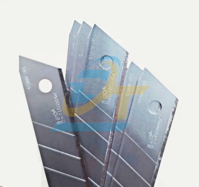 Lưỡi dao rọc giấy th&eacute;p SK5 0.5x18x110mm LS+ LS600204  LS+ | Gi&aacute; rẻ nhất - C&ocirc;ng Ty TNHH Thương Mại Dịch Vụ Đạt T&acirc;m
