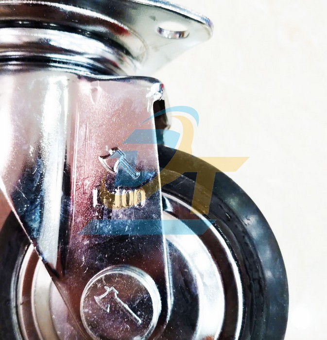 B&aacute;nh xe đẩy cao su L100 100x36 c&agrave;ng xoay  VietNam | Gi&aacute; rẻ nhất - C&ocirc;ng Ty TNHH Thương Mại Dịch Vụ Đạt T&acirc;m