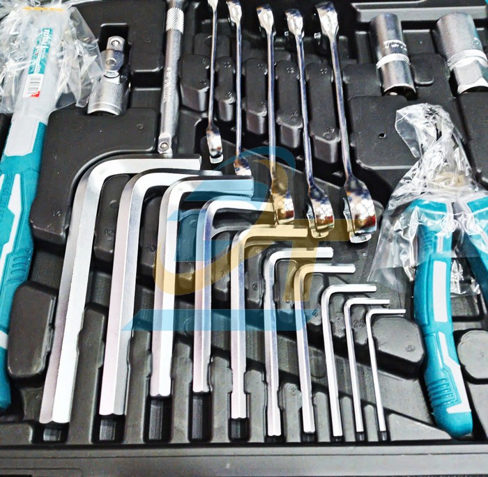 Bộ đồ nghề cầm tay 142 chi tiết Total THKTHP21426  Total | Gi&aacute; rẻ nhất - C&ocirc;ng Ty TNHH Thương Mại Dịch Vụ Đạt T&acirc;m