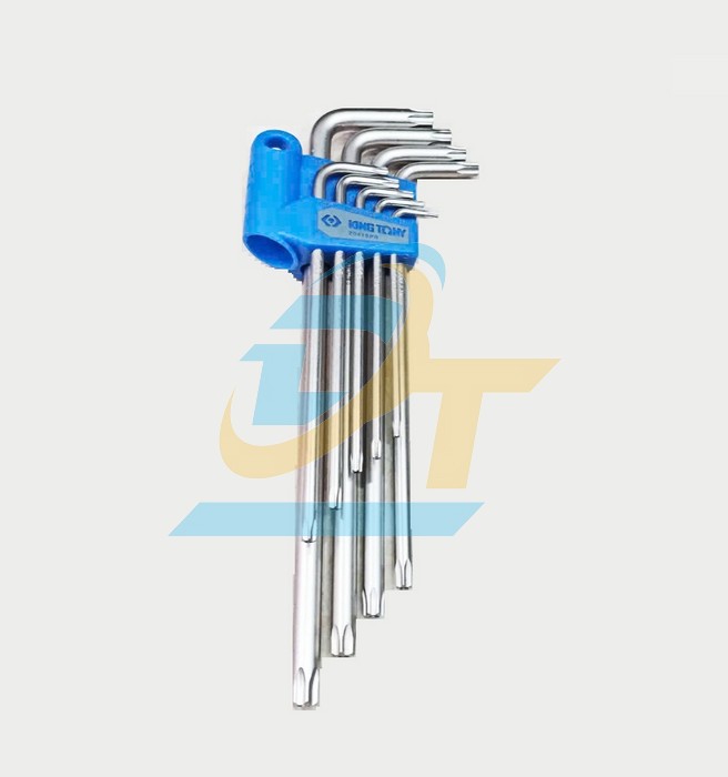 Bộ lục gi&aacute;c sao c&oacute; lỗ 9 chi tiết T10-T50 Kingtony 20419PR  KingTony | Gi&aacute; rẻ nhất - C&ocirc;ng Ty TNHH Thương Mại Dịch Vụ Đạt T&acirc;m