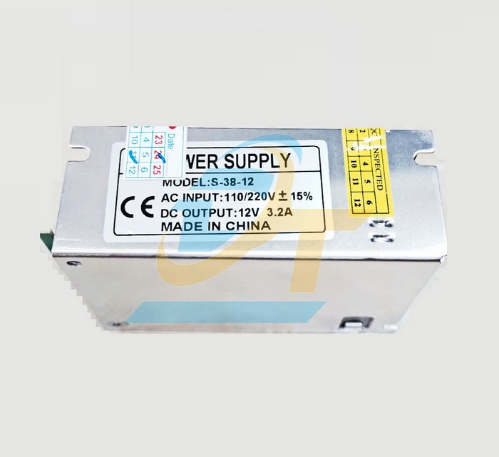 Bộ nguồn tổ ong 12V 3.2A S-38-12  China | Gi&aacute; rẻ nhất - C&ocirc;ng Ty TNHH Thương Mại Dịch Vụ Đạt T&acirc;m