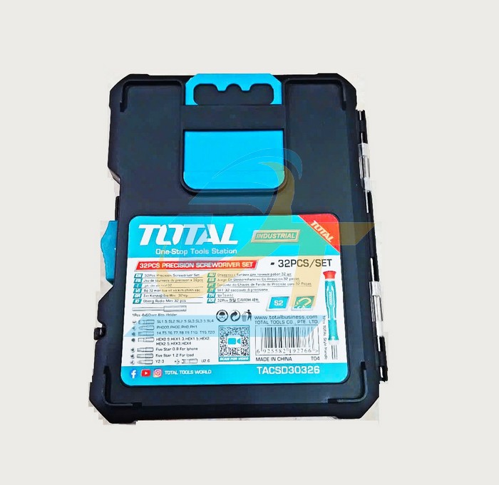 Bộ tua v&iacute;t điện tử 32 chi tiết Total TACSD30326  Total | Gi&aacute; rẻ nhất - C&ocirc;ng Ty TNHH Thương Mại Dịch Vụ Đạt T&acirc;m